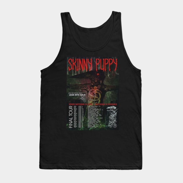 Skinny Puppy FINAL TOUR Skinny Puppy TOUR Tank Top by IchiVicius